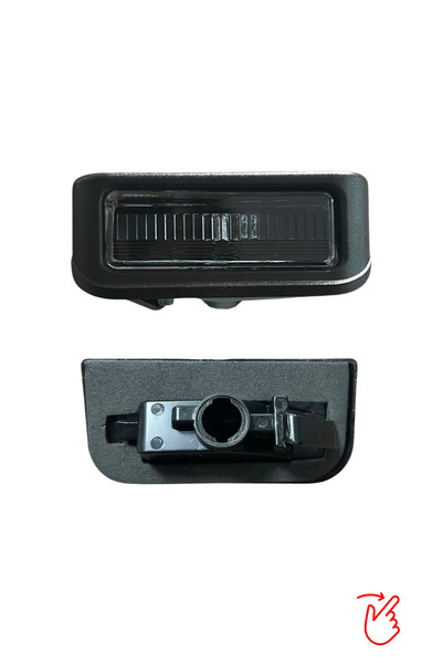 MEFAUTO Fiat Fiorino Doblo 1 - 2 Uyumlu Plaka Lambası Sağ Sol ( 1 Adet )