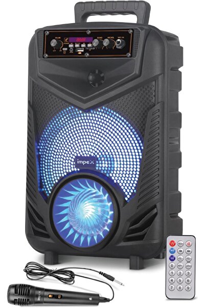 İMPEX Portable 1000W PMPO Trolley Bluetooth Speaker