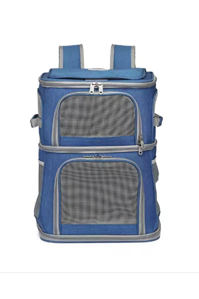 Mixpet Çift Bölmeli Çıkarılabilir Tekerlekli Evcil Hayvan Arabası 5.4 Kg Kapa...