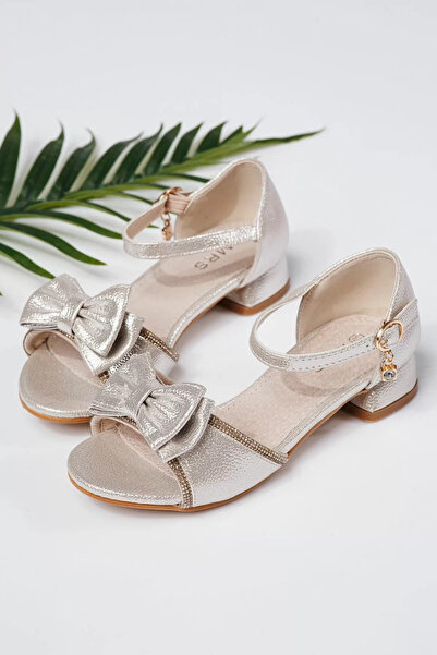 Zaira Μπεζ σανδάλια για κορίτσια από οικολογικό δέρμα Ana2 #21955 - 29