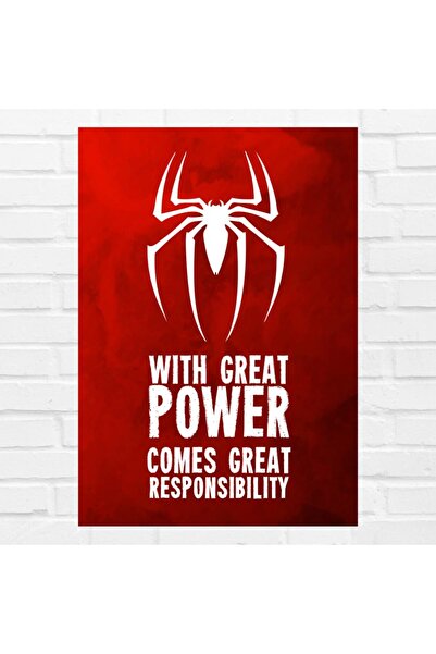 ALAYRA International ملصق اقتباس سبايدرمان ملفوف من ALAYRA (ورق غير لامع 300 ...