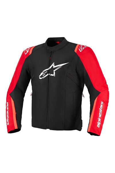 Alpinestars T-SPS V2 WP Korumalı Motosiklet Montu Siyah Kırmızı