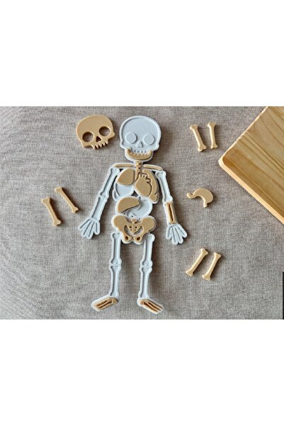 Gezegenshopping Montessori Eğitici İnsan Vücudu Yapbozu