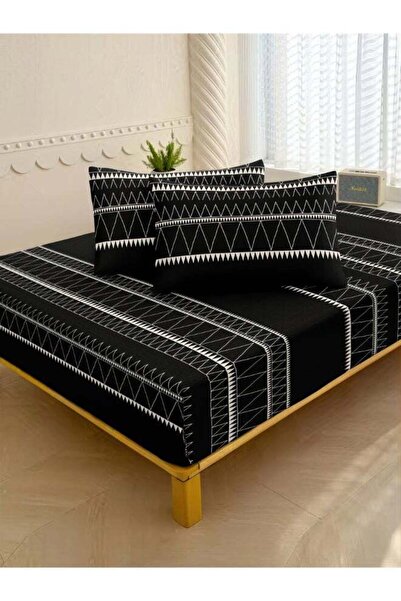 Noon East طقم غطاء لحاف من 4 قطع | مصنوع من ألياف دقيقة ناعمة | ألوان متعددة