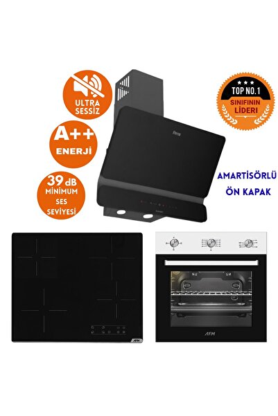 Ferre ve AFM Tech Markalı / Zenith Elektrikli Vitro. Sessiz Ankastre Set (D08...