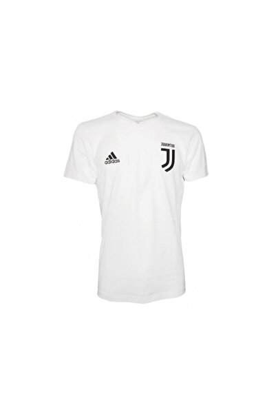 adidas Tricou JUVE GR-TEE 7 Y pentru copii, alb, 152 cm (11-12 ani)