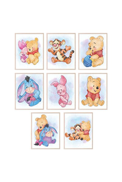 ALAYRA International ديكور غرفة الأطفال من ALAYRA ويني ذا بوه - لوحات جدارية ...