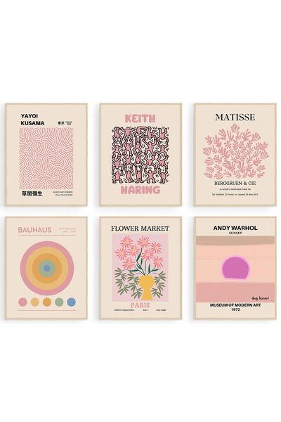 ALAYRA International ALAYRA Matisse Wall Art Prints, Abstract Matisse Wall Ar...