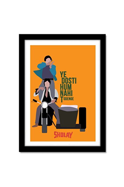 ALAYRA International ملصق مؤطر من ALAYRA PlexiGlass Allu Arjun Pushpa Miinima...