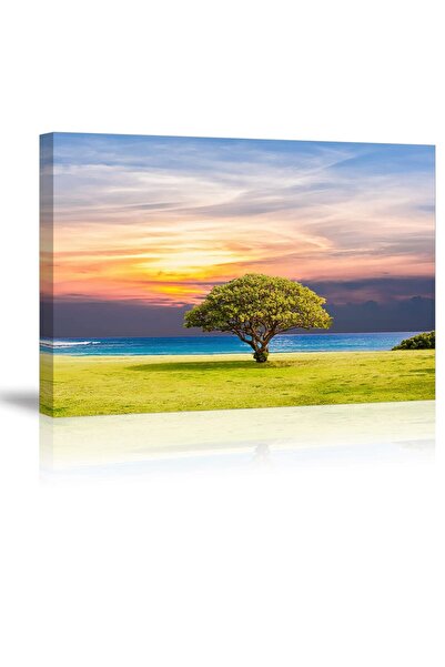 ALAYRA International لوحة جدارية فنية من ألايرا، تصور منظرًا طبيعيًا لشجيرة ع...