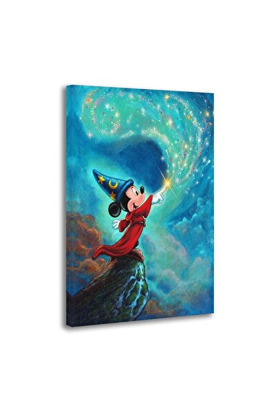 ALAYRA International لوحة فنية جدارية مطبوعة على قماش بتصميم شخصيات ميكي ماوس...