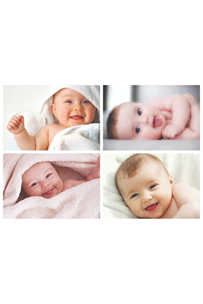 ALAYRA International ملصق ألايرا للمواليد الجدد (بنت/ولد) - ملصق جداري كبير ل...