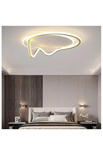 LEDZONE Candelabru LED 138W, reglabil cu 3 funcții și telecomandă LZ3942, auriu