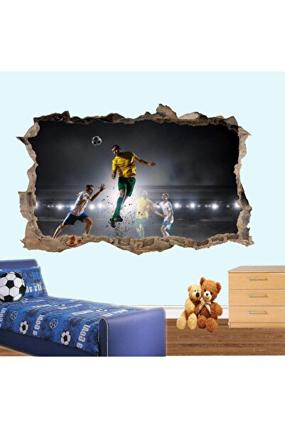 ALAYRA International ALAYRA Sport Game Action Football Wall Stickers 3D Art M...