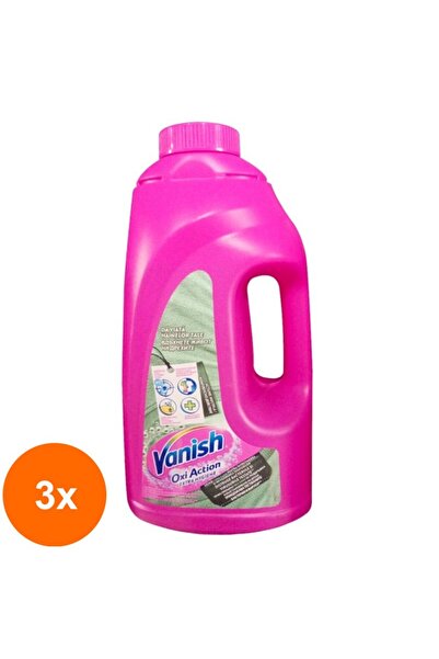 Vanish Set 3 x Solutie pentru Indepartarea Petelor Extra Hygiene 1.88 l