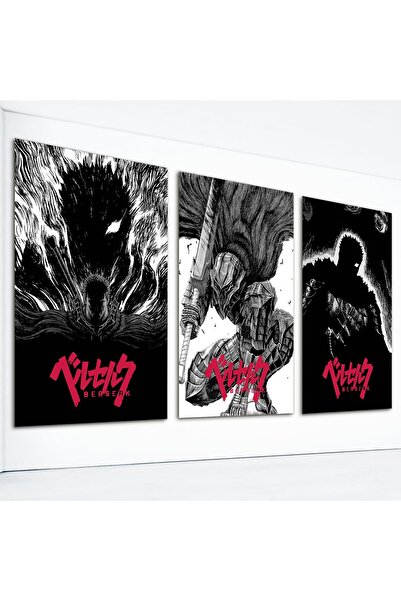 ALAYRA International مجموعة لوحات جدارية من قماش الأنمي الياباني من ALAYRA، م...