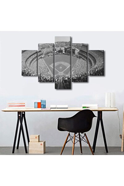 ALAYRA International ALAYRA New York Skyline Baseball Shea Stadium Canvas Pri...