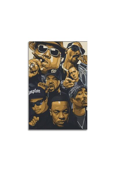 ALAYRA International ملصق ألايرا، أساطير موسيقى الراب والهيب هوب الكلاسيكية -...