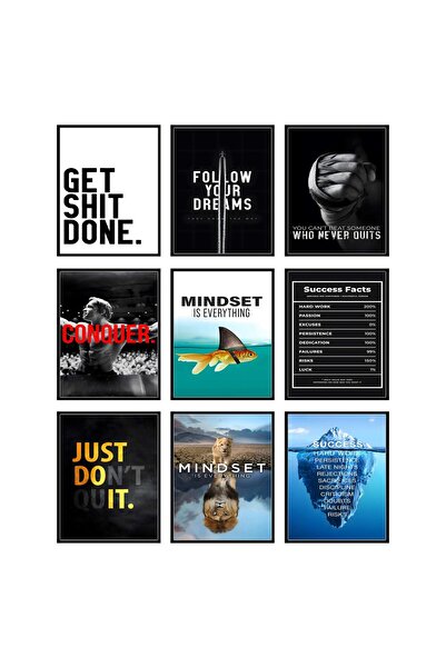 ALAYRA International ALAYRA Inspirational Quotes Wall Art - Motivational Post...