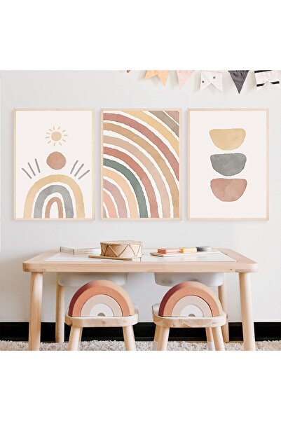 ALAYRA International ملصق ألايرا البوهيمي البسيط، مطبوعات فنية تجريدية هندسية...