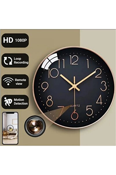 Tommy Hilfiger WiFi Wall Clock Camera 1080P - Full HD Mini Hidden Night Vision