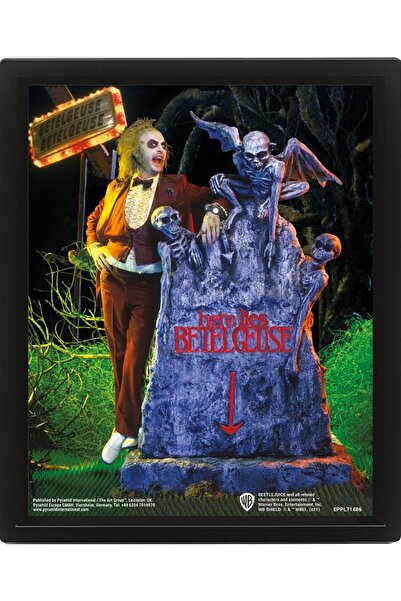 ALAYRA International ملصق ثلاثي الأبعاد عدسي الشكل من فيلم بيتلجوس (تصميم الم...