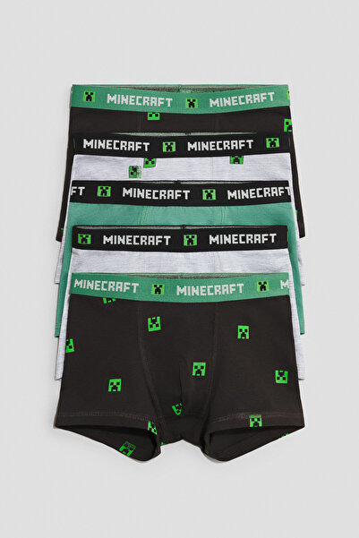 H&M 5'li Boxer Şort