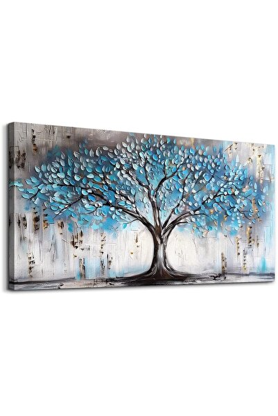 ALAYRA International لوحة جدارية كبيرة من قماش ألايرا لغرفة المعيشة، لوحة جدارية ريفية لغرفة النوم أو المكتب