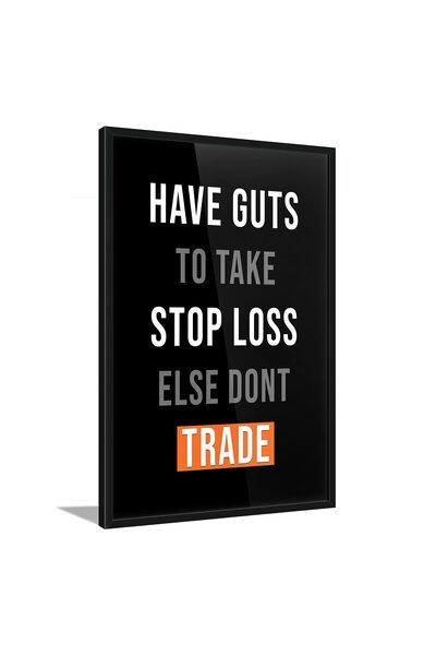 ALAYRA International ALAYRA Trading Motivational Quotes Poster Wall Frame for...