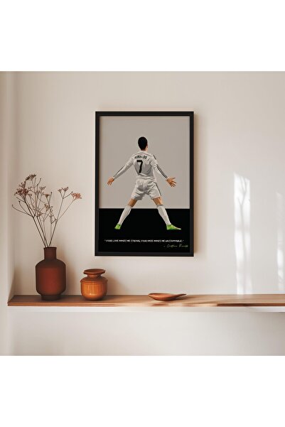 ALAYRA International اقتباس من ألايرا - فن غير مقتبس، ملصق حائط مؤطر لكريستيا...