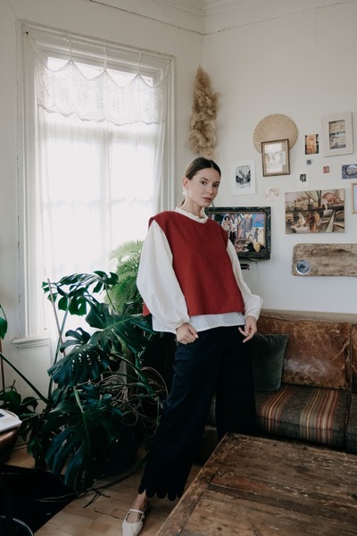 Mama in Love Vivian Velvet Vest