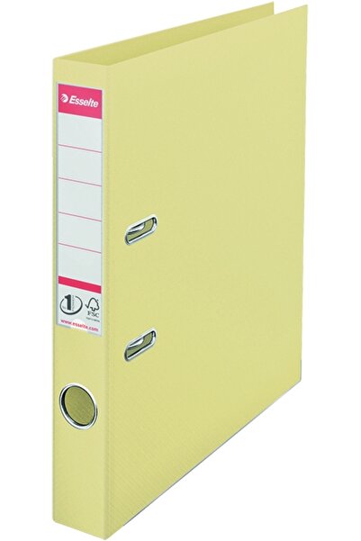 Esselte Biblioraft No.1 Power, PP/PP, partial reciclat, certificare FSC, A4, 50 mm, scoica