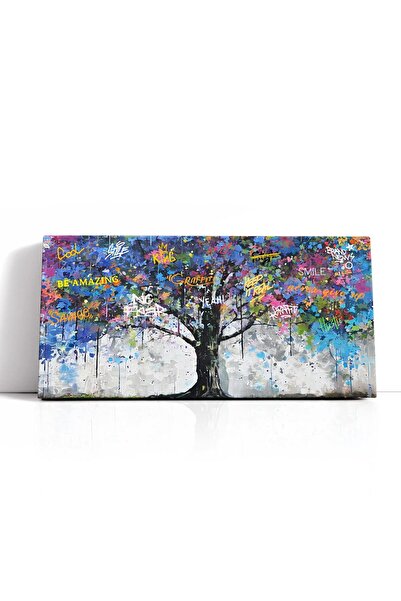 ALAYRA International لوحة جدارية من قماش الكانفاس بتصميم شجرة الحياة من ألاير...
