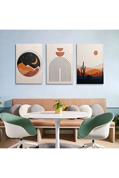 ALAYRA International مطبوعات فنية جدارية من ALAYRA بتصميم بوهيمي حديث، تصور م...