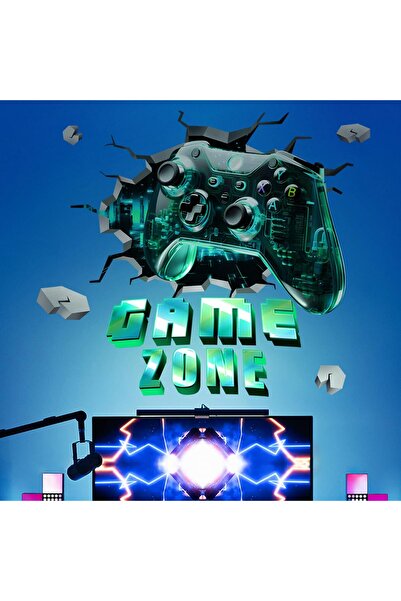 ALAYRA International ALAYRA Wall Sticker Gamepad Game 3D Gamer Poster Wall St...