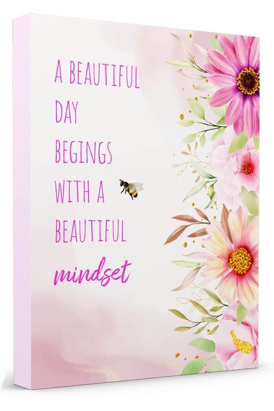 ALAYRA International تصميمات ألايرا ليوم جميل - لوحة جدارية مزينة بالزهور - م...