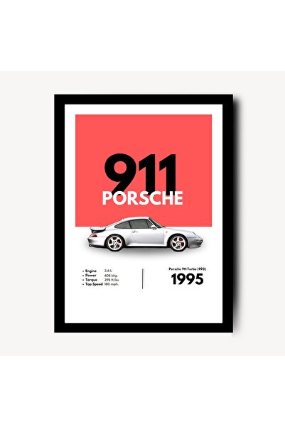 ALAYRA International لوحة فنية لسيارة بورش 911 موديل 1995 الخارقة من ألايرا، ...