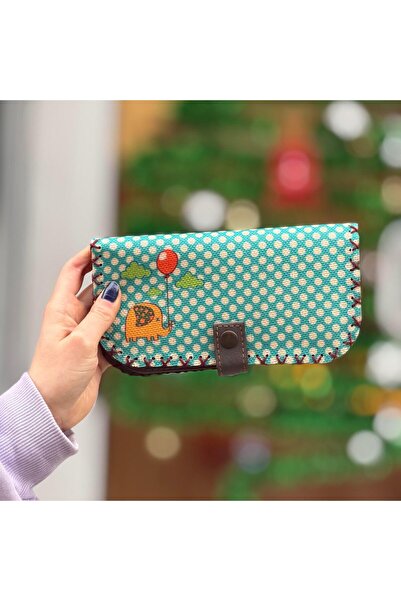 HOODİEMOUSE The Signature of Luck and Joy! Large Wallet with Balloon Elephant...