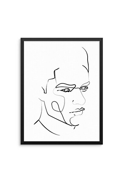 ALAYRA International ألايرا، بكل إخلاص، ليس مجرد رسم تجريدي لوجه رجل بخط واحد...