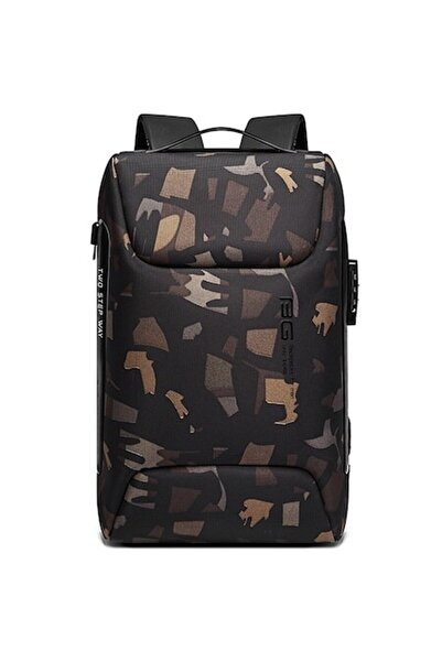 BANGE Rucsac pentru laptop cu buzunar antifurt și port USB