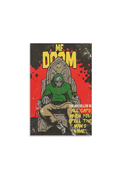 ALAYRA International ALAYRA Doom Retro Poster HD Print Posters & Prints on Ca...