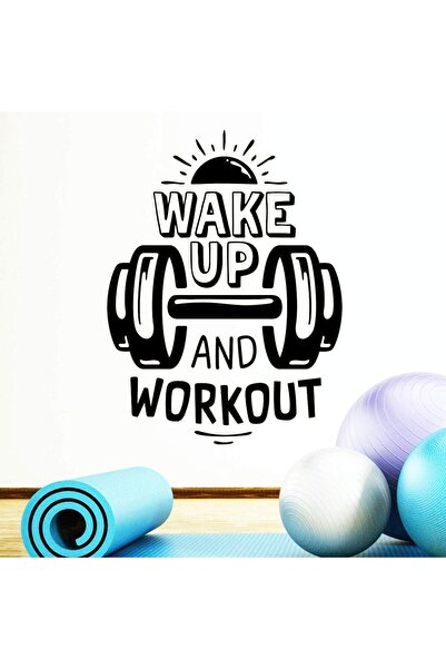 ALAYRA International ALAYRA Wake up Workout Wall Art Stickers Fitness Boxing ...