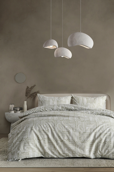 Doqu Home طقم غطاء لحاف نولا إيزي مزدوج من الميرمية
