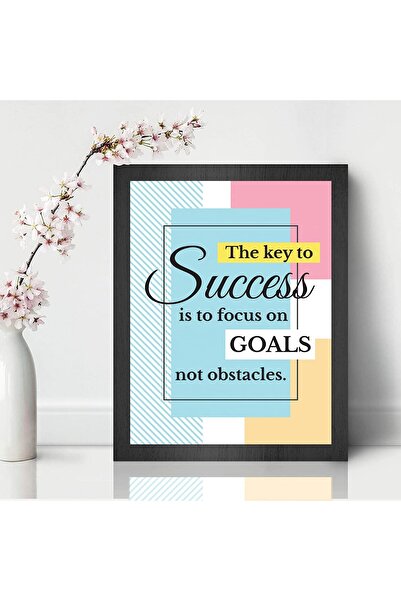 ALAYRA International ملصقات ألايرا الملهمة المؤطرة - ملصقات جدارية تحمل اقتبا...