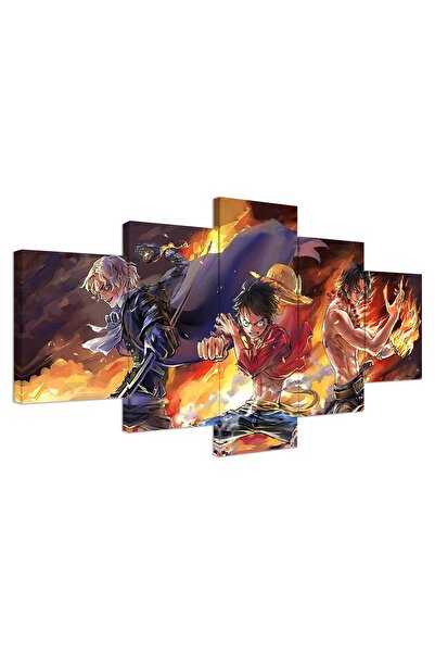 ALAYRA International ملصق أنمي ون بيس من ALAYRA، قراصنة قبعة القش: لوفي، إيس،...