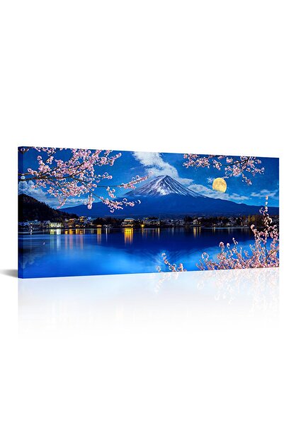 ALAYRA International ALAYRA Cherry Blossom Wall Art Mount Fuji Photo Pictures...