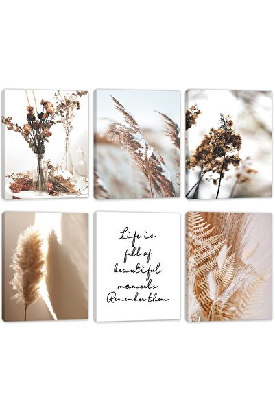 ALAYRA International مجموعة لوحات جدارية مطبوعة من الطبيعة من ALAYRA، مؤطرة، ...