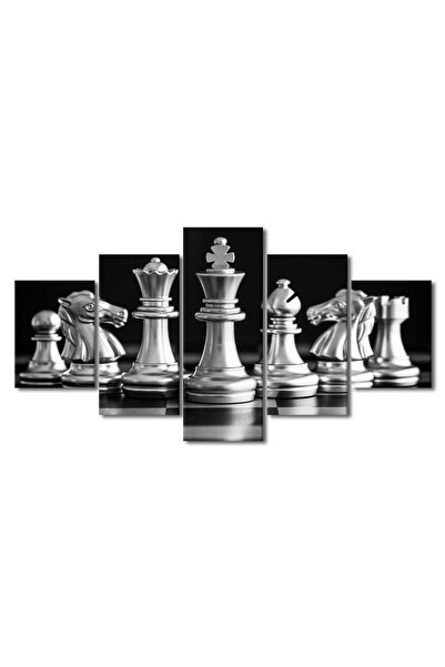 ALAYRA International لوحة فنية جدارية من خمس قطع من قماش ألايرا، بتصميم ملك أ...