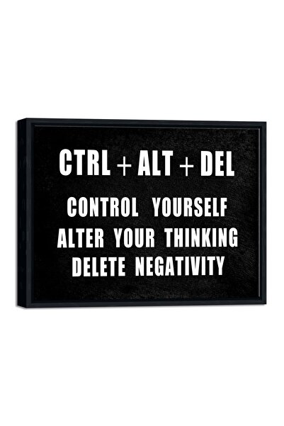 ALAYRA International ملصق تحفيزي بإطار أسود من ALAYRA، يتضمن اقتباسات إيجابية...