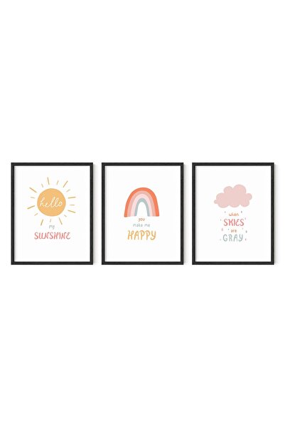 ALAYRA International ملصقات وديكورات جدارية بألوان قوس قزح من ALAYRA - مجموعة...